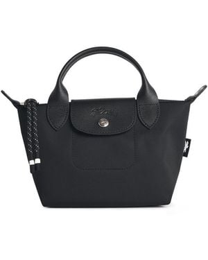 Longchamp Bag With 'Xs Le Pliage Energy' Handle - Black