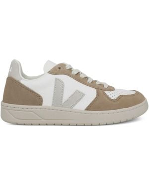Veja V-10 Chromefree Sneakers - Weiß