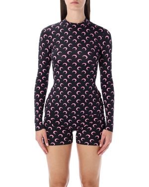 Marine Serre Top - Blauw