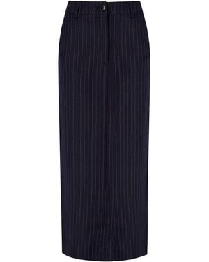 Essentiel Antwerp Glossary Midi Skirt - Blue