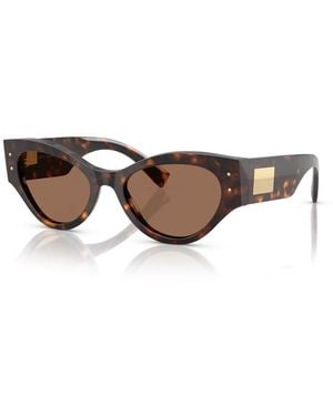 Dolce & Gabbana Occhiali Da Sole Marroni - Marrone