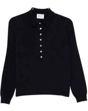 Be You Cashmere Polo Shirt - Blue