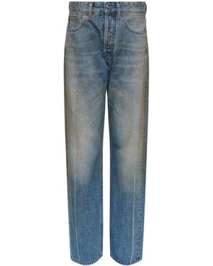 MM6 by Maison Margiela Trousers 5 Pockets - Blue