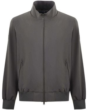 People Of Shibuya Menschen in Shibuya Stretch Jersey Jacke - Grau