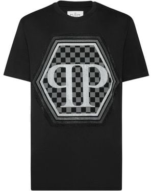 Philipp Plein T Shirts En Polos Zwart