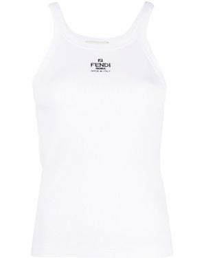 Fendi Cotton Top - White