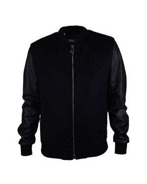 Billionaire Chaqueta de bombardero multimillonario - Negro