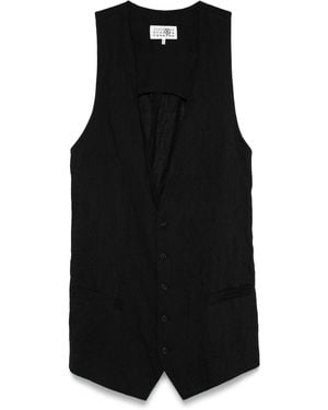 MM6 by Maison Martin Margiela Gilet - Black