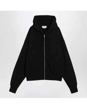 パーカー・フーディ alexander mcqueen Inlaid logo hoodie (829321Q1BDL 9009) M alexander mcqueen(アレキサンダーマックイーン) パーカー