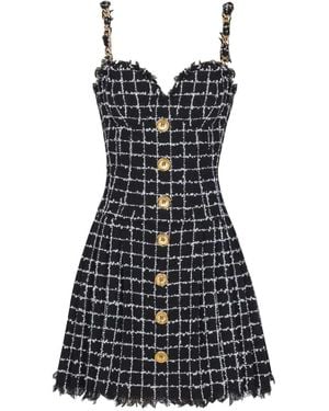 Balmain Kleider - Schwarz