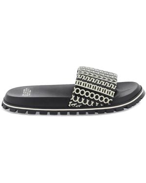 Marc Jacobs The Monogram Slide - White