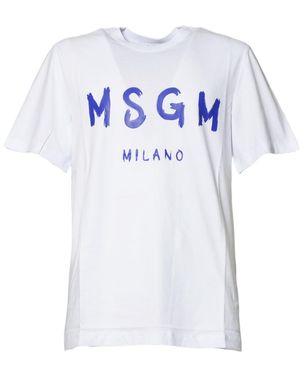MSGM Camisetas y polos de - Blanco
