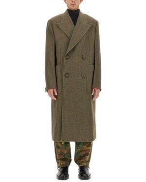 Givenchy Oversize Coat - Green