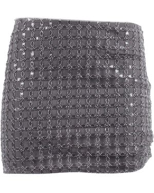 ROTATE BIRGER CHRISTENSEN Matilda Skirt - Grey