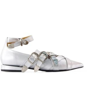 Toga Bailarinas AJ926 Toga Pull Silver Silver - Blanco