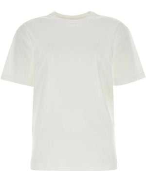 T By Alexander Wang Cotton T-Shirt - White