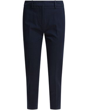Semler Viscose Trousers Trousers - Blue