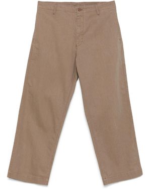 Emporio Armani Beigefarbene Baumwolljeans - Braun