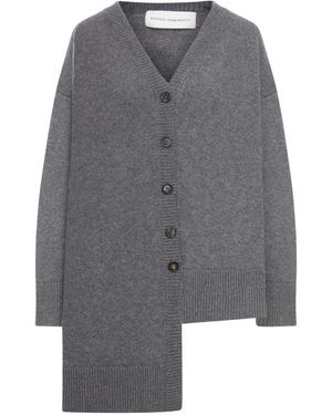 Niccolò Pasqualetti Gola Cardigan Kaschmirgarn - Grau