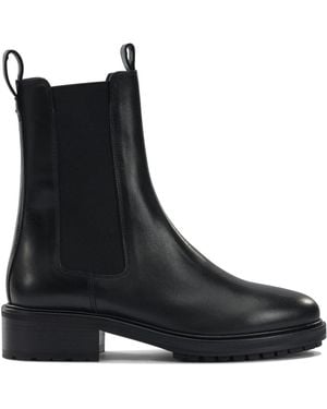 Aeyde "Jack" Chelsea Ankle Boots - Black