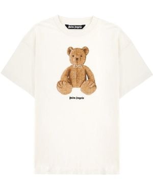 Palm Angels T Shirt "Bear" - White