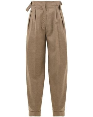 Drumohr Broeken Brown - Naturel