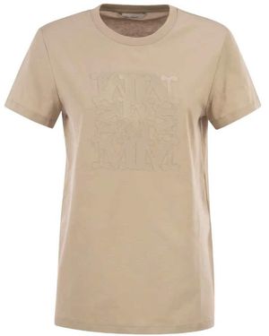 Max Mara T-Shirt - Natural