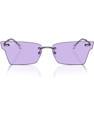 Ray-Ban Gafas De Sol Rb3730 004/1 A Xime Plata/Púrpura Unisex - Morado