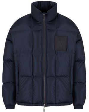 ARMANI EXCHANGE Coats - Blue