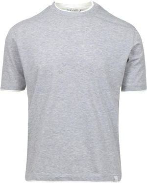 Paolo Pecora T Shirts and Polos Gray - Gris