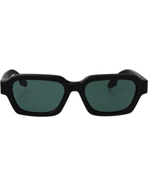 Vision Of Super Rectangular Sunglasses Vs0002 Sun 003 - Green