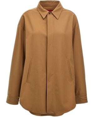 Thelatest Andrea Shirt And Blouse - Brown