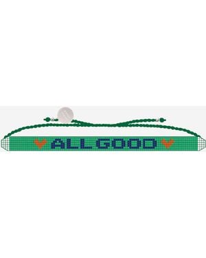 Sorbet Island Glass Pearl Bracelet - Green