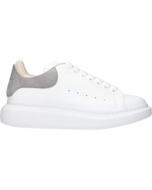 McQueen Alexander Mc Queen Sneakers Oversized Leather And - White