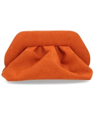 THEMOIRÈ Recycled Lining Clutch - Orange