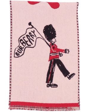 Burberry Chw Scarves - Pink