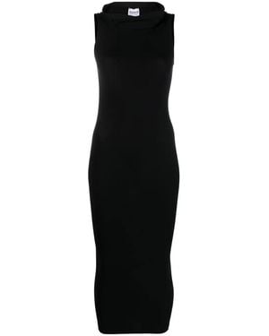 Wolford Fatal Cut Out Midi Dress - Black
