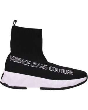 Versace Jeans Couture Couture Donnas Scarpe Da Ginnastica - Nero