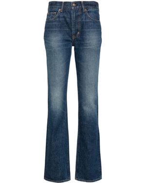 【関税込み】tom ford STRETCH TWILL DENIM WIDE FLARE' JEANS STRETCH RAW DENIM FLARED PANTS | Tom Ford Fashion