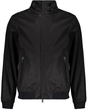 Herno Stand Collar Pocket Jacket - Black