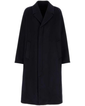 Prada Midnight Wool Blend Coat - Black