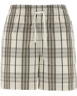 Burberry Check Bermuda Shorts - Meerkleurig