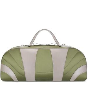 Dries Van Noten Panelled Bag - Green