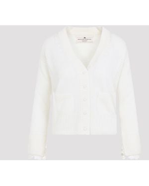 Ermanno Scervino Cardigan - Wit