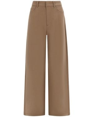 Max Mara S Max Mara Trousers Spirited - Natural