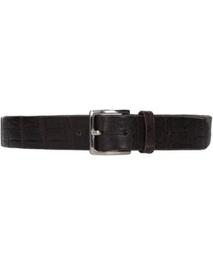 Orciani Leather Belts - Black