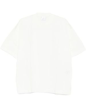 Vetements Logo Regular T Shirt - White