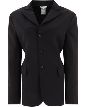 Nensi Dojaka "Serge" Tailored Belted Jacket - Schwarz
