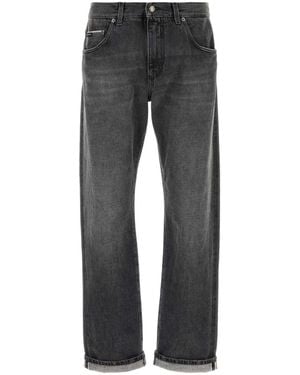 Dolce & Gabbana Straight Jeans - Black