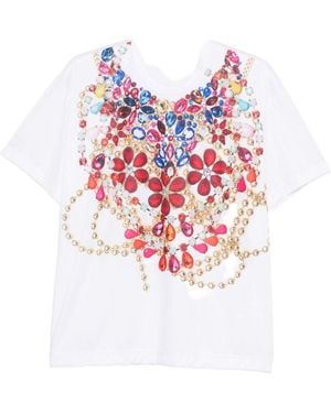 Comme des Garçons Printed T-Shirt - White